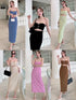 SIRINNN Off- Hollow Out  Tube Dresses